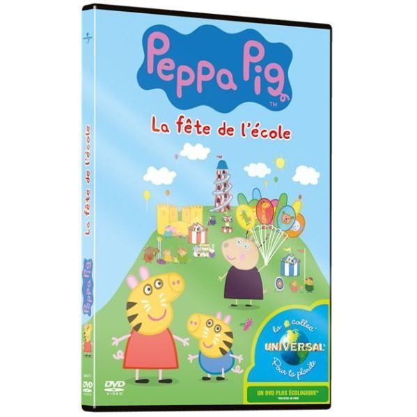 DVD Peppa pig, vol. 8 : la fête de l'école en dvd dessin animé pas