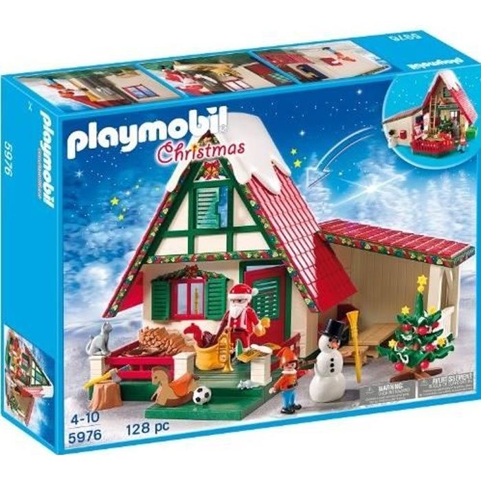 PLAYMOBIL 5976 LA MAISON DU PERE NOEL… Achat / Vente figurine