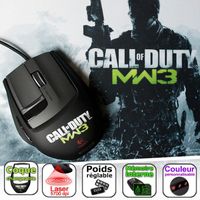 SOURIS Logitech G9x Laser Mouse Call of Duty MW3
