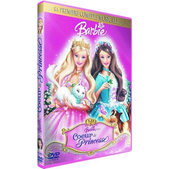 DVD Barbie Coeur de princesse Achat / Vente dvd dessin animé DVD Barbie Coeur de princesse