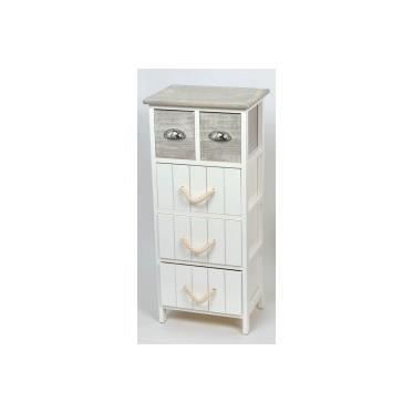 Meuble salle de bain gris achat / vente meuble salle de bain ... Deco salle de bain blanc beige bleu bois