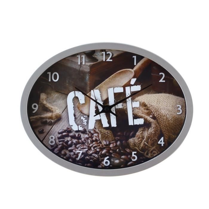 Pendule cuisine achat / vente pendule cuisine pas cher cdiscount Horloge cuisine originale