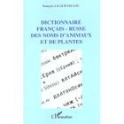 DICTIONNAIRES / LANGUES Dictionnaire francais-russe des noms d'animaux ...
