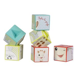 SOPHIE LA GIRAFE Puzzle Cubes Empilables