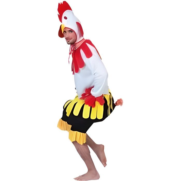 DEGUISEMENT COQ HOMME TAILLE UNIQUE ANIMAL FERME Achat / Vente