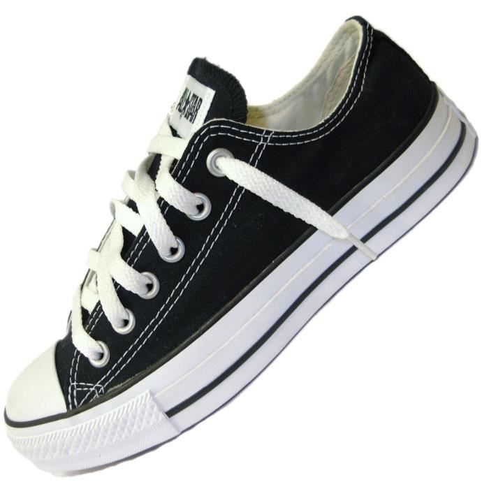 converse all star basse noir femme