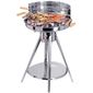 BARBECUE - PLANCHA Barbecue En Inox - Double Grille - 53Cm