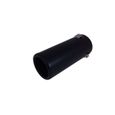 DECORATION VEHICULE Embout d'échappement noir Epoxy rond 76mm