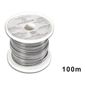 CABLES CABLE HAUT-PARLEUR - GRIS-BANDE NOIRE - 2x0.50mm²