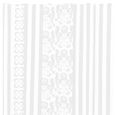 TAPIS DE BAIN-TOILETTE - RIDEAU DOUCHE BAROQUE BLACK&WHITE Rideau de douche