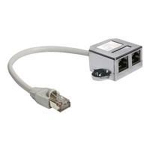 SWITCH HUB ETHERNET DeLOCK RJ45 Port Doubler Répartiteur Ethernet