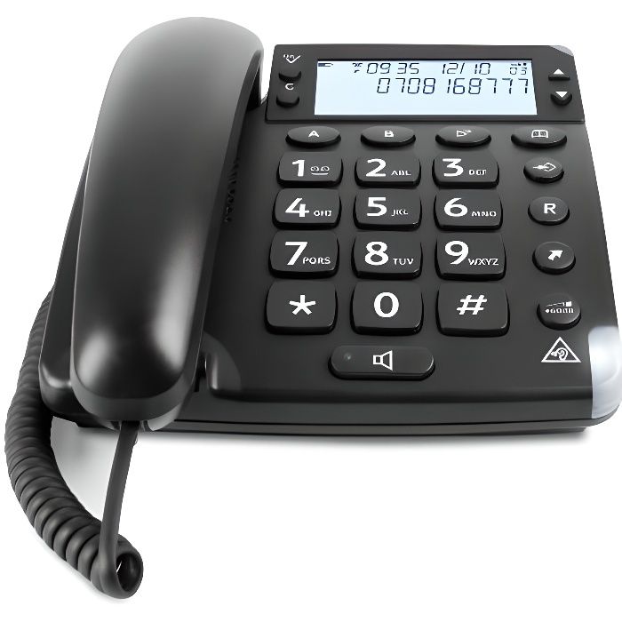 DORO MAGNA 4000 BLACK Achat téléphone fixe pas cher, avis et meilleur