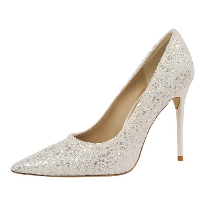 escarpins à paillettes