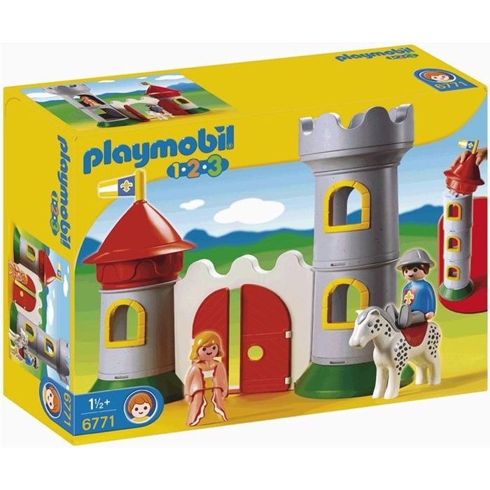 Playmobil Château Avec Couple Princier   Achat / Vente UNIVERS