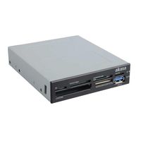 LECTEUR CARTE MÉMOIRE Lecteur de carte mémoire interne 3,5'' + ports USB