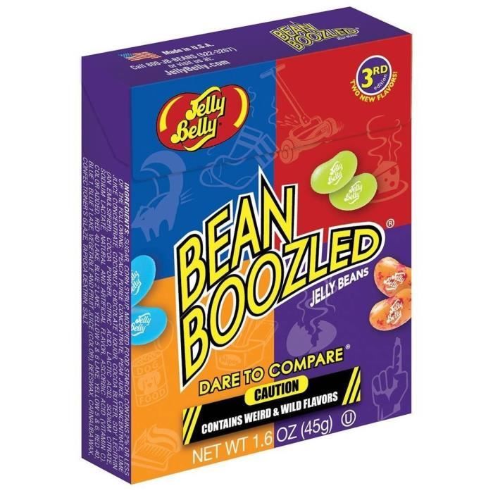 Bean Boozled Bonbon 3ème Edition Paquet 45gr 2 Nouveau Goût Achat / Vente cartes de jeu