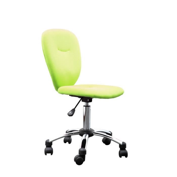 chaise de bureau vert anis