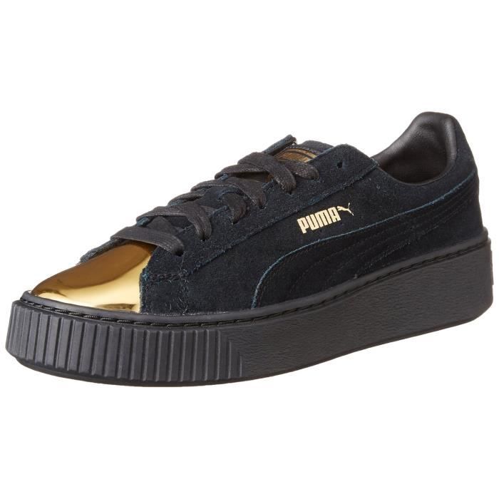 Puma Suede Femme Noir Semelle Marron Puma Suede Femme Noir Semelle Marron