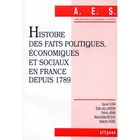 ECONOMIE - DROIT Histoire des faits politiques economiques et so...