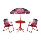 SALON DE JARDIN - ENSEMBLE TABLE CHAISE FAUTEUIL CARS - Set de jardin Disney pour enfant
