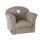 Fauteuil classique pour enfant Taupe, L 50 x P 39