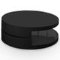 TABLE BASSE Table basse Rodelle Noir