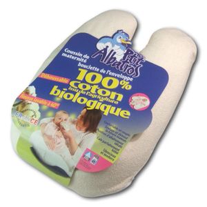COUSSIN ALLAITEMENT P'TIT ALBATROS Coussin de maternité Coton Bio Ecru COUSSIN ALLAITEMENT P'TIT ALBATROS Coussin de maternité Coton Bio Ecru
