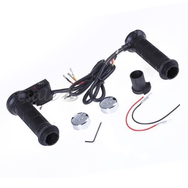 Paire Poignée Chauffante Hot Heated Grip DC 12V pour Moto Motocycle Scooter Achat / Vente