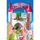 UNIVERS MINIATURE COMPLET Playmobil Donjon de la licorne transportable