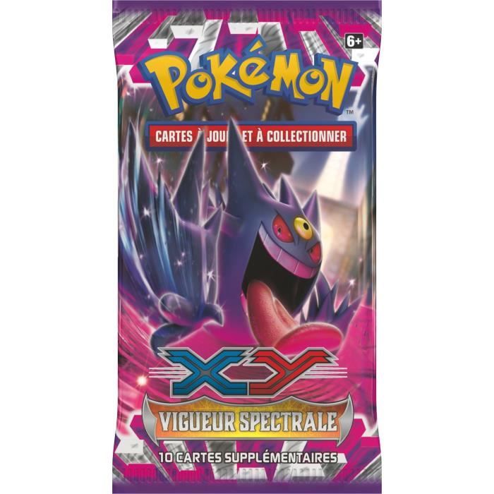 pokemon xy04 vigueur spectrale pack 3 boosters pokemon xy04  booster  asmodee