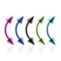 Lot 5 piercing arcade titane spike Lot 5 piercing arcade titane spike
