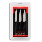 COUTEAU DE CUISINE  Set 3 couteaux Steak LE COUTEAU DU CHEF lame céram