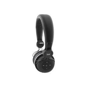 CASQUE BLUETOOTH BE COLOR NOIR 2 en 1 : filaire et sans fil. Le mode Bluetooth (= sans fil) permet une totale liberté de mouvemen...