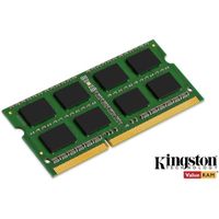 MÉMOIRE RAM Kingston 4Go DDR3 SODIMM 1600MHz MÉMOIRE RAM Kingston 4Go DDR3 SODIMM 1600MHz