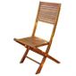 CHAISE - FAUTEUIL JARDIN  2 chaises de jardin pliantes en bois d eucalyptus