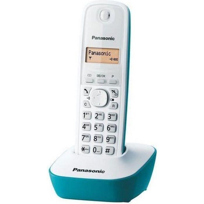 Panasonic Kx Prw110Frw Téléphone Sans Fil Dect Wi Fi Noir
