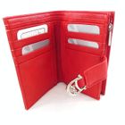  Portefeuille "Romy" rouge