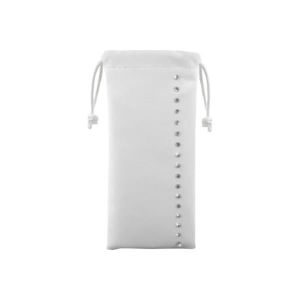 SWAROVSKI Etui Universel Smartphone 1 Bande Strass - Blanc