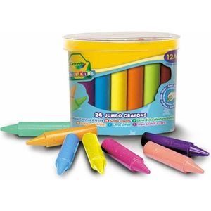 CRAYOLA 24 maxi crayons ? la cire