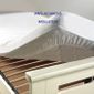 PROTÈGE MATELAS  Protège matelas anti-acariens 90x190 blanc