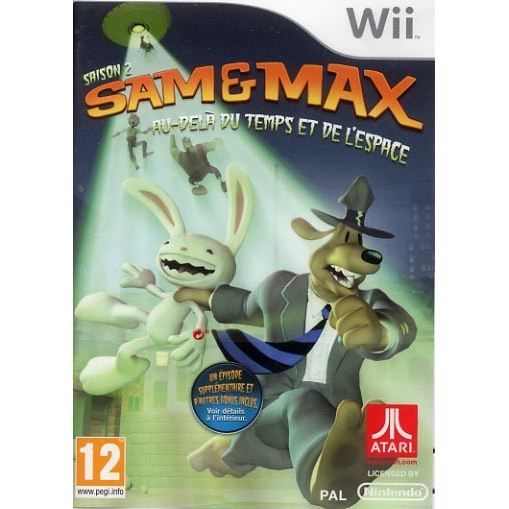 JEUX WII SAM & MAX SAISON 2 : au-delà du temps et de l'espa