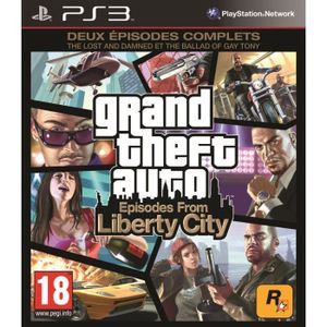 JEUX PLAYSTATION 3 GTA IV : Episodes From Liberty City PS3 JEUX PLAYSTATION 3 GTA IV : Episodes From Liberty City PS3