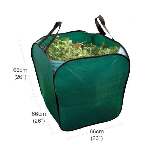 Sac à Déchets De Jardin CON:P 245L - Forme Carrée - Résistant Aux Intempéries