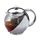 Theiere avec filtre - 1,10L - Verre et inox
