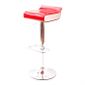  Tabouret de bar design rouge et blanc ICE POP