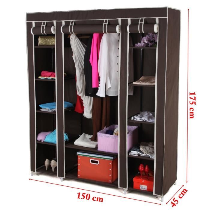 Armoire chambre sans penderie Achat / Vente Armoire chambre sans