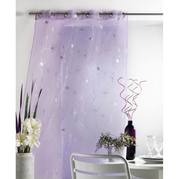 Rideaux mauve achat / vente rideaux mauve pas cher cdiscount Créatif rideaux Tendance