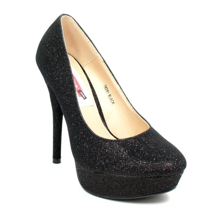 talon haut brillant