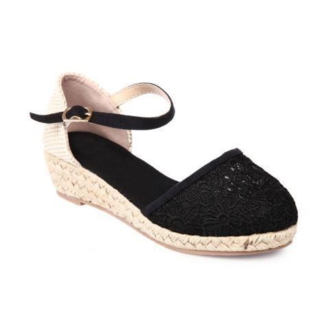 chaussure a talon compensé pour petite fille