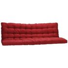 MATELAS MATELAS FUTON ROUGE DOS ENVELOPPANT 135 x 190 cm